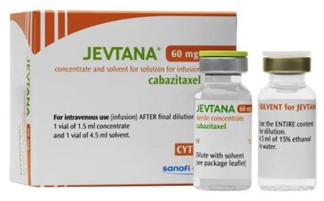 Jevtana (Cabazitaxel Injection) 卡巴它赛